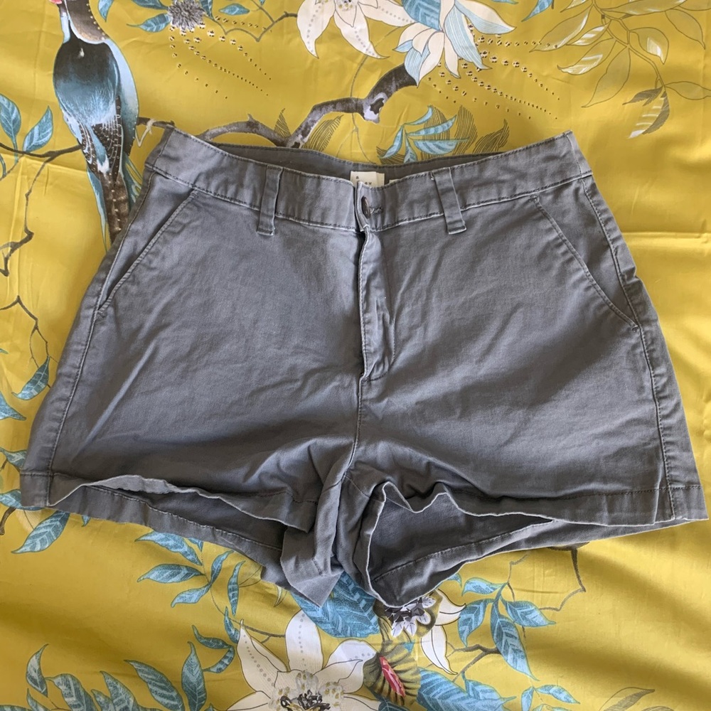 Grey shorts size 8